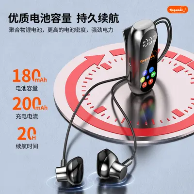 2026 Yeni Model Yaka Klibi Bluetooth Kulaklık Gürültü Azaltma Ultra Uzun Pil Ömrü Ultra Temiz Stereo Ses Sınır Ötesi Bestseller Spor Kulaklık - 3