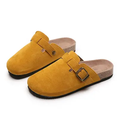 Women's Couple Cork Slippers, Plus Size, Casual Half-Slippers