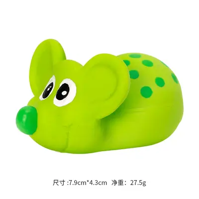 Squeaky Latex Mouse Dog Toy for Small and Medium Dogs, 2 Colors - 8