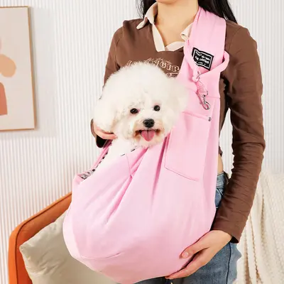 Pet Crossbody Carrier Bag, Portable Backpack for Cats and Dogs - 12