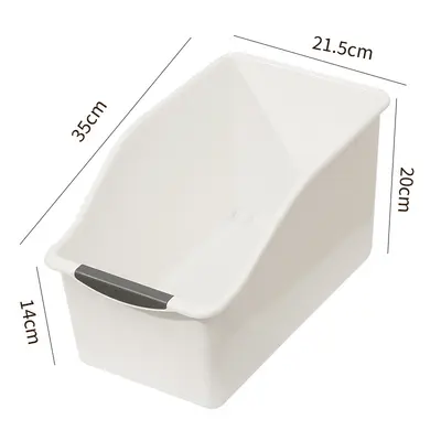 Kitchen storage box with wheels, under-sink shelf - 13