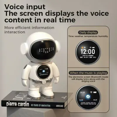 Desktop AI Smart Chat Robot with Voice Stories and Bluetooth for Children - 8