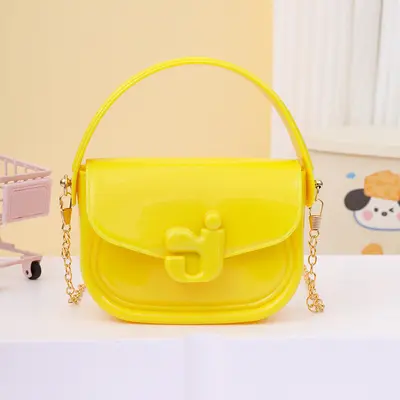2025 Fabrik Direktverkauf Grenzüberschreitend neue Buchstaben-Gelee-Tasche Handtasche Single-Shoulder-Crossbody-Damentasche Mini-Mode-Damentasche - 10