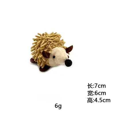 Plush Hedgehog Cat Toy Scratch and Self-Play - 6