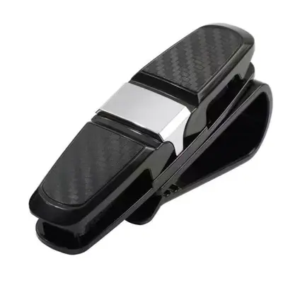 Car glasses clip, multifunctional carbon fiber patterned glasses clip, sun visor, eyeglass holder, car interior accessories - 9
