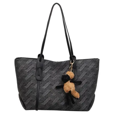 Women's Color-Block Single Shoulder Bag, Large Capacity, 2026 Style - 7