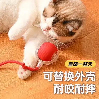 Automatic Cat Teasing Ball, Smart Interactive Cat Toy, Self-Play - 5