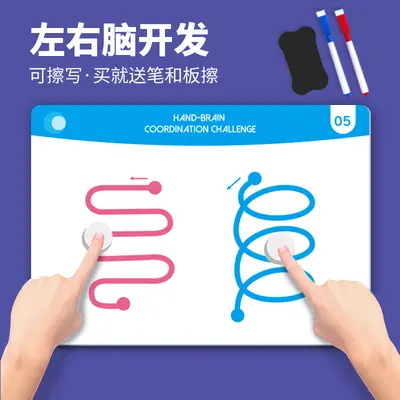 Left and Right Brain Development Educational Toy for Young Children - 1