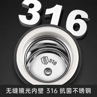 严选保温杯316不锈钢水杯便携杯子定 制礼品杯伴手礼保温杯批发
