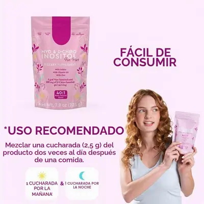 MYO & D-CHIRO İnositol Tozu 225 g Takviye Edici Gıda - 3