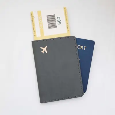PU Passport Holder, Travel Document Wallet, Card Sleeve, Customizable