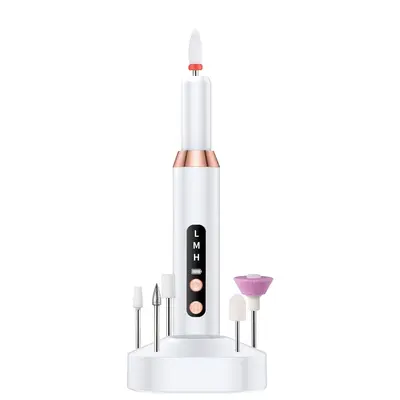 Sınır Ötesi Yeni Model Tırnak Cilalama Makinesi Taşınabilir Elektrikli Tırnak Törpüsü Manicure Aracı Seti Ekran Göstergeli Şarj Edilebilir Manicure Makinesi - 8
