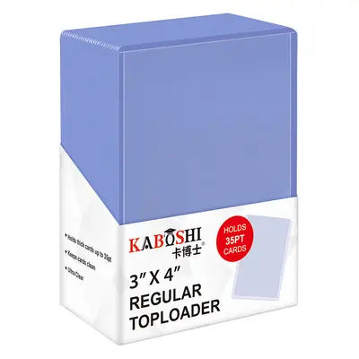 Dr. Kabo 35PT Kartenhülle Sammelkarten-Hartschale Hartkartenhülle für Pokémon- und Yu-Gi-Oh!-Karten, Kartenschutzhülle aus PVC-Hartplastik