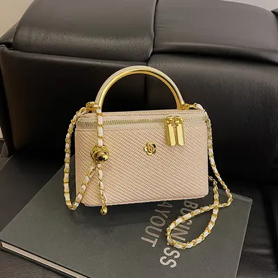 2026 New Women's Shoulder Bag, Diamond Pattern, Crossbody Strap - 11