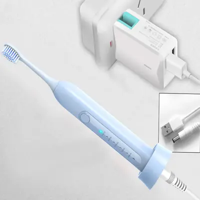 Adult Electric Toothbrush with Soft Bristles, Waterproof, Induction Charging - 4