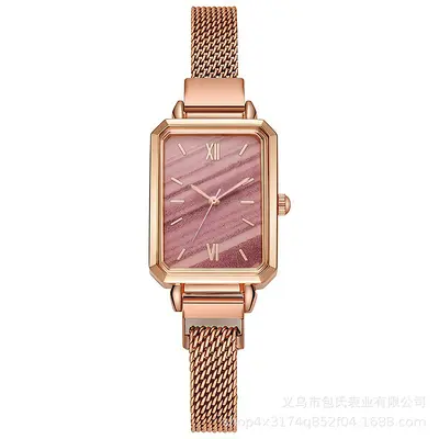跨境电商爆款轻奢女款小绿表复古百搭女士手表礼品女士腕表批发 - 10