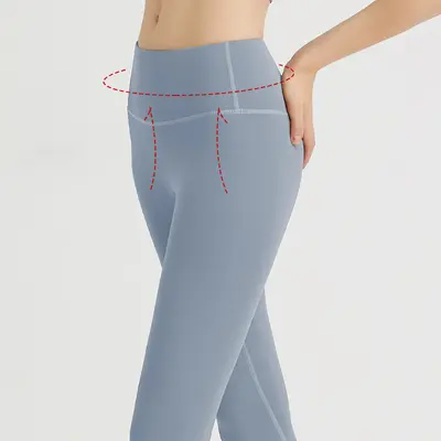 一体裁剪无尴尬线瑜伽服女无袖上衣吸湿排汗纯色健身服夏季春秋款 - 4