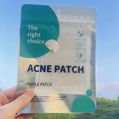 Invisible Hydrocolloid Pimple Patch, Makeup-Compatible, Pus-Absorbing - 9