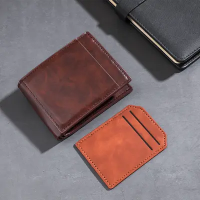 Erkek Cüzdan Çok Fonksiyonlu Kısa Model Kartlıklı - 3