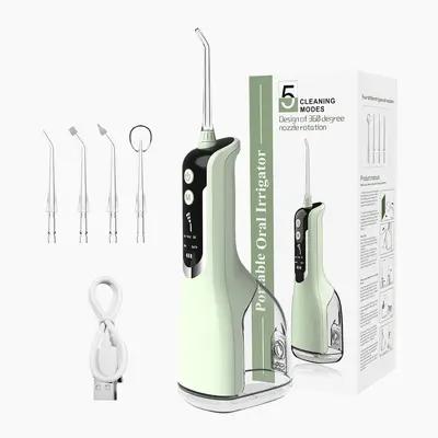 Electric Water Flosser Portable Dental Water Jet USB Rechargeable L8 L10 - 10