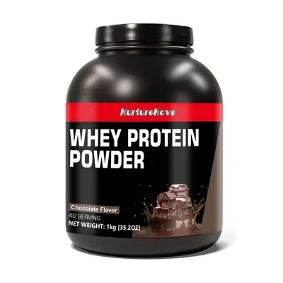 Whey Protein Powder 1 kg for Fitness, Multiple Flavors - 9