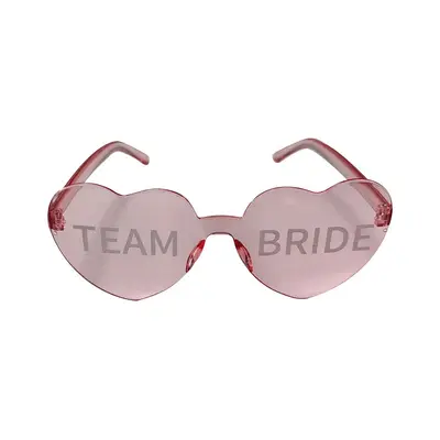 Herzförmige Sonnenbrille in Bonbonfarben mit einteiligen Gläsern - 9