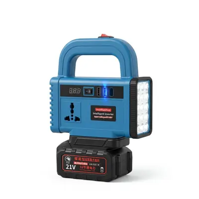 21V to 220V Lithium Battery Inverter, Compatible with Makita and Dayi Models - 5