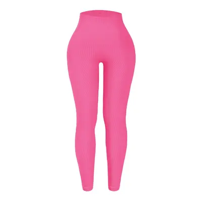 Threaded Seamless Yoga Leggings, Long, Women's, High Waist, Butt-Lifting - 7