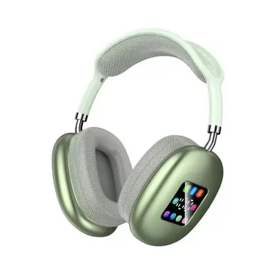 Retro-Kopfhörer mit kleinem Kopfbügel, Bluetooth, TF-Kartenschacht, digitale Anzeige, extrem lange Akkulaufzeit, Freisprechfunktion, Geräuschunterdrückung, kabelloses Over-Ear-Headset - 9