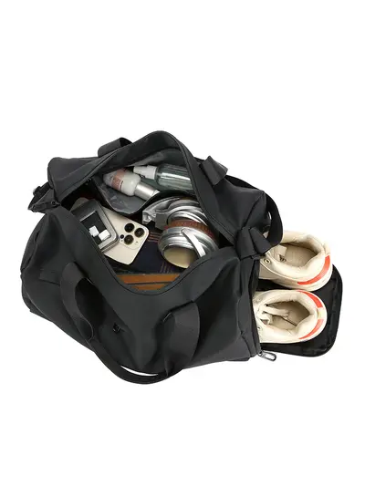 Short-distance Travel Bag Lightweight Luggage Handbag Fitness Bag Men's Dry-wet Separation Swimming Single Shoulder Bag Sports Crossbody Bag