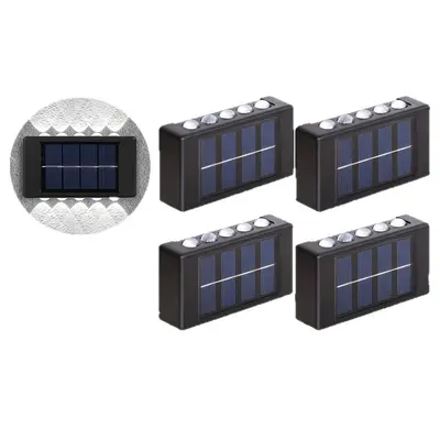Güneş ışıkları açık avlu ışıkları bahçe bahçe dekoratif ışıkları duvar yıkama yeni yukarı ve aşağı aydınlık atmosfer duvar ışıkları