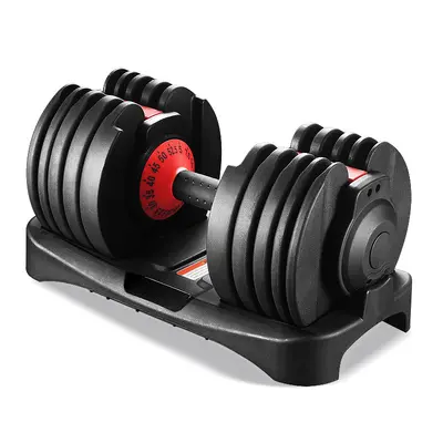 Hızlı Ayarlanabilir Dambıl Seti 24kg 52.5lbs Orta Seviye Ayarlanabilir Dambıl - 6