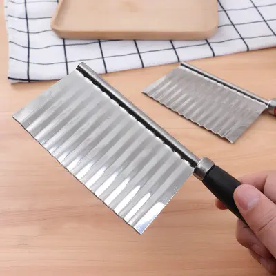 Wave potato cutter, stainless steel fry knife - 2