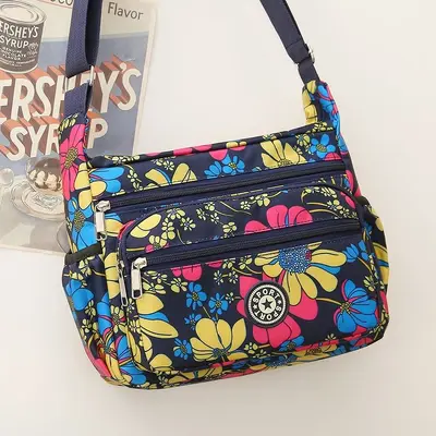 Wholesale foreign trade supply 2022 new Oxford fabric multi-purpose shoulder crossbody bag large capacity street vendor bag