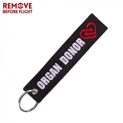 Motorcycle Keychain, Jewelry Style Men's Gift, Embroidered - 6