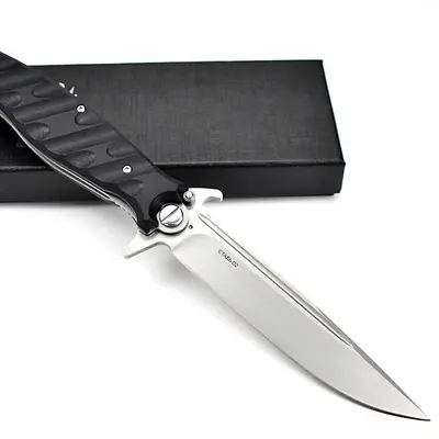 Cross-border Outdoor Folding Knife Russian Multifunctional High Hardness Wild Survival Portable Knife Sharp Yangjiang Manufacturer