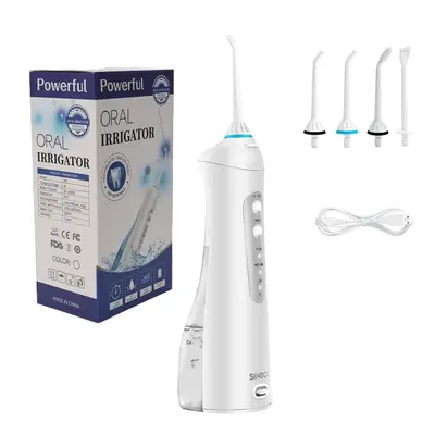 Electric Portable Water Flosser, Smart Oral Irrigator for Interdental Cleaning - 7