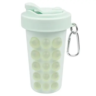 Yaratıcı yeni soğutma ve ısı giderici ürün gıda sınıfı silikon buz kalıbı membranlı su ısıtıcısı bardak pipetli bardak - 7
