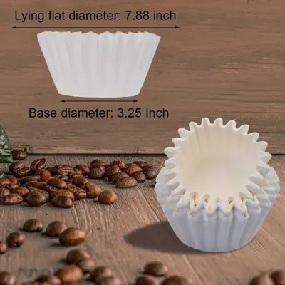 Drip-type coffee filter paper, 155/185 wavy