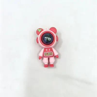 Cartoon Astronaut Keychain and Bag Charm - 7