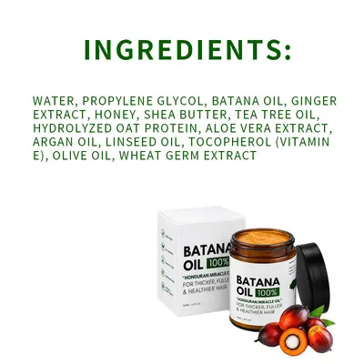 Batana Oil for Hair Growth 巴塔纳护发油 轻盈护发柔顺秀发