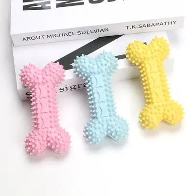 TPR Dog Chew Stick, Durable Self-Play Toy - 12