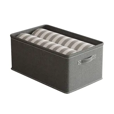 Extra large clothing storage box, thickened, stackable - 5