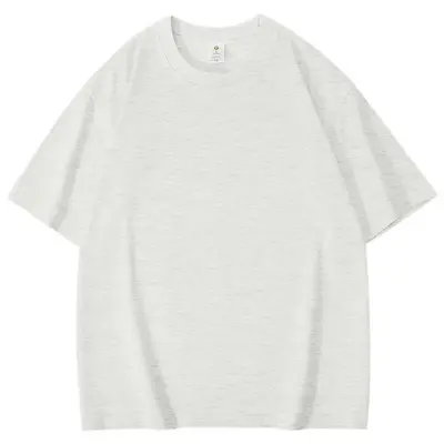 Round neck, solid color, unisex top, short sleeve pure cotton t-shirt, loose fit, plus size women's summer wear.