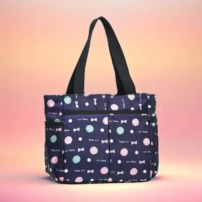 Middle-Aged Mom Tote Bag, Large Capacity for Travel and Shopping - 12