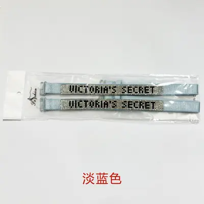 Removable Non-Slip Bra Strap with Elastic Band, Diamond Pattern - 13