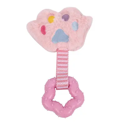 TPR Rubber Plush Dog Toy, Bite-Resistant Chew Toy