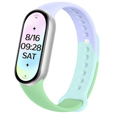Solid Color TPE Strap for Xiaomi Smart Band 8/9/10 - 7