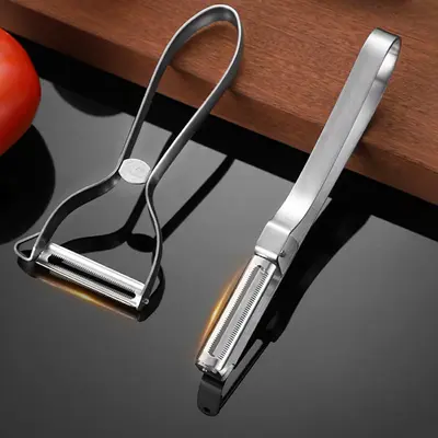 Multifunctional stainless steel fruit and vegetable peeler - 2