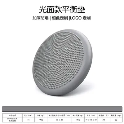 Inflatable Balance Pad for Core Training, Thickened Air Cushion Disc - 12